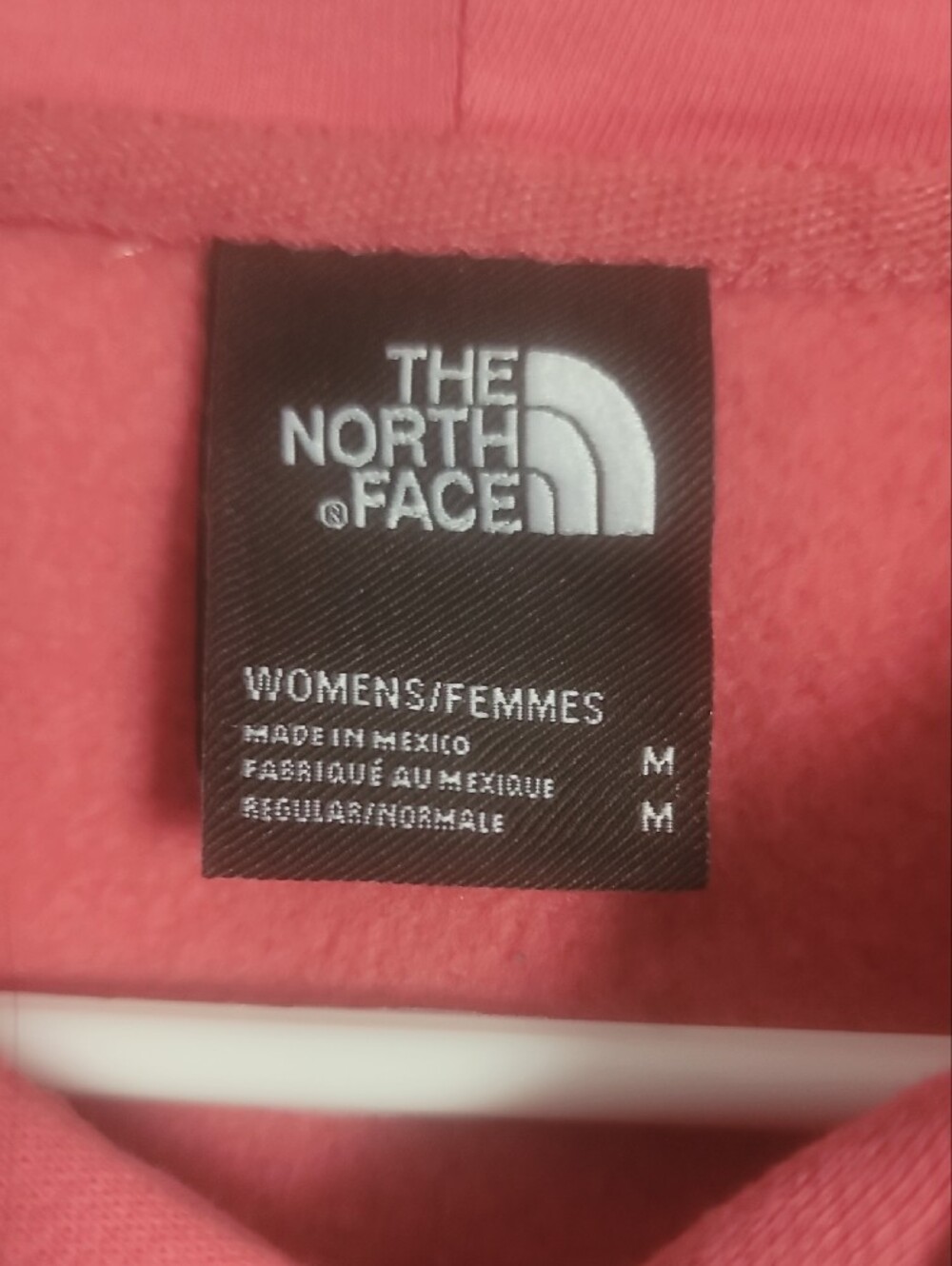 The North Face Women's Coral/Pink Crewneck Hoodie - Picture 3 of 11
